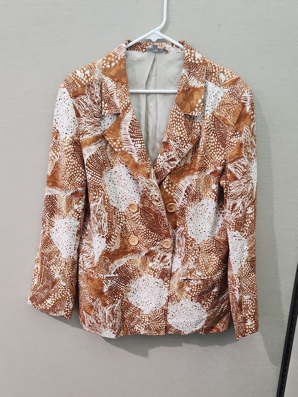 The Odells Linen Blend Blazer Size Large